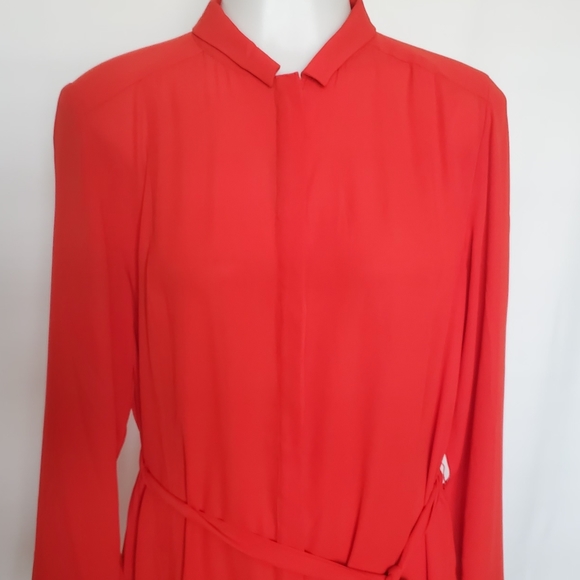 Banana Republic Crepe Button Down Shirt Dress - Picture 5 of 8